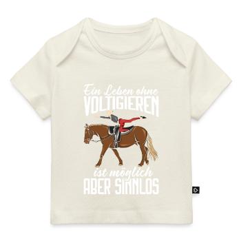 Voltigieren - Baby Premium Organic T-Shirt - Dunkelnavy - Vorne