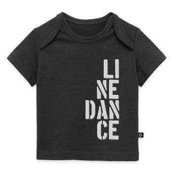 Line Dancing Line Dance - Baby Premium Organic T-shirt - black - Front