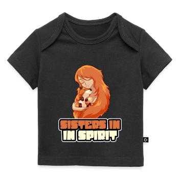 Redhead Ginger Red Haired Funny Ginger Hair Fox - Baby Premium Organic T-shirt - black - Front
