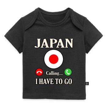 Japon - T-shirt Premium bébé bio - noir - Devant