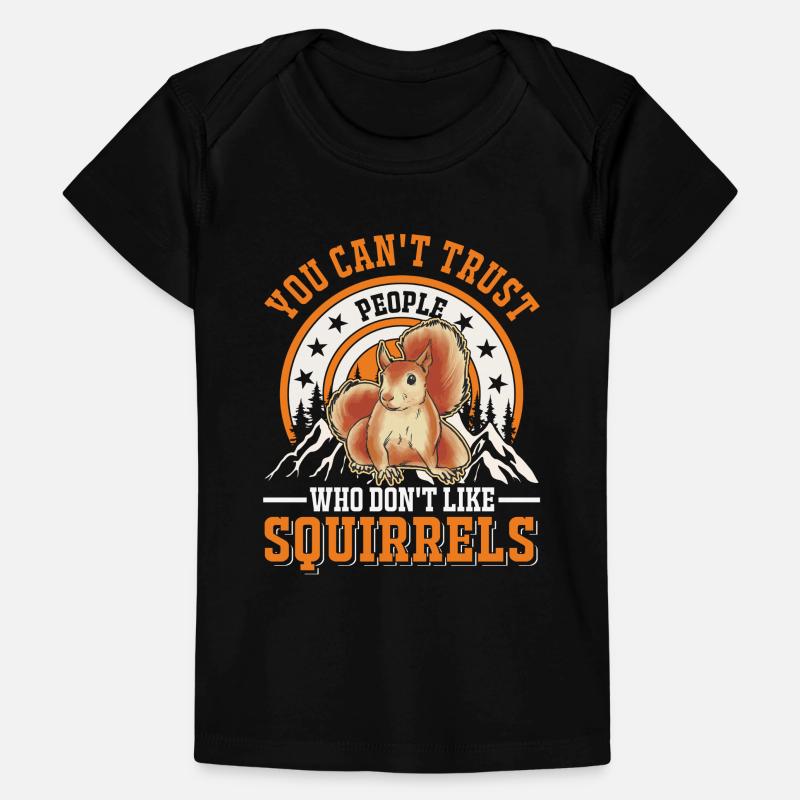 Eichhörnchen Geschenk Grauhörnchen Squirrel Baby Premium Organic T-Shirt
