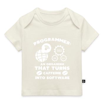 Programmer Coffee - Baby Premium Organic T-Shirt - Dunkelnavy - Vorne