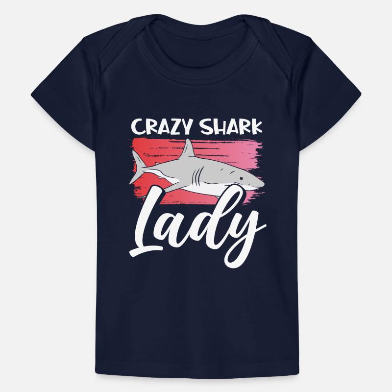 Dame requin folle T-shirt Premium bébé bio
