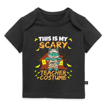 C’est mon effrayant professeur Costume School Halloween - T-shirt Premium bébé bio - noir - Devant