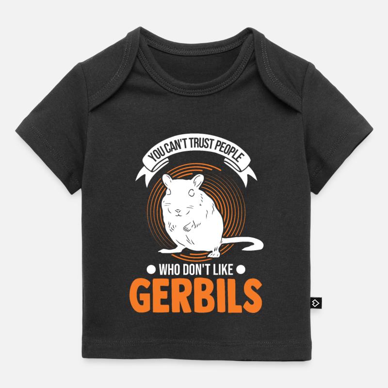 Gerbille Cadeau Racing Rat Germesau - T-shirt Premium bébé bio - noir
