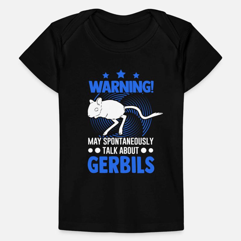 Avertissement Gerbille de course rat gerbille T-shirt Premium bébé bio
