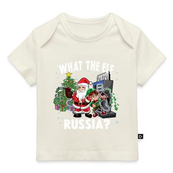 Funny Christmas 2022 Aktuelle Veranstaltungen Weihnachten - Baby Premium Organic T-Shirt - Dunkelnavy - Vorne