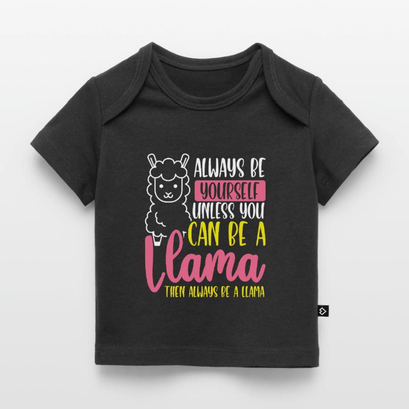 Dann Sei Immer Ein Lama Baby Premium Organic T-Shirt