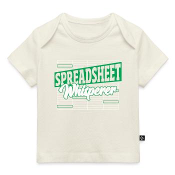 Spreadsheet Whisperer Accountant Accounting - Baby Premium Organic T-shirt - dark navy - Front