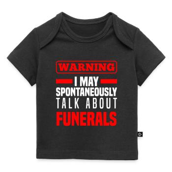Croque-mort - T-shirt Premium bébé bio - noir - Devant