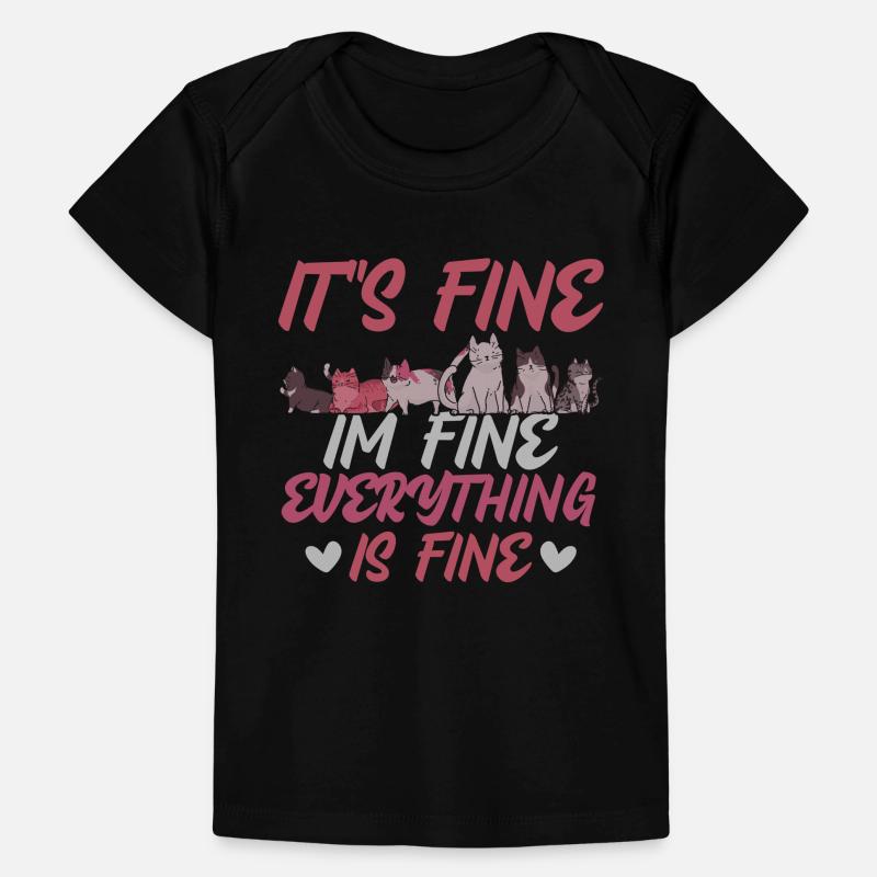 funny cat Baby Premium Organic T-Shirt