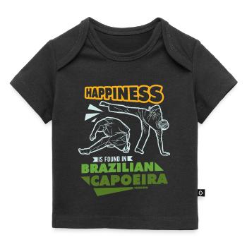 Brésil - T-shirt Premium bébé bio - noir - Devant