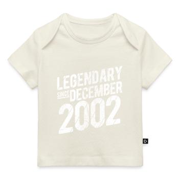 20th Birthday Gift Legendary Since December 2002 2 - Baby Premium Organic T-Shirt - Dunkelnavy - Vorne