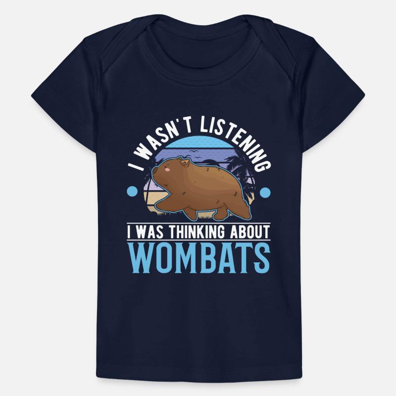 Australischer Wombat Baby Premium Organic T-Shirt