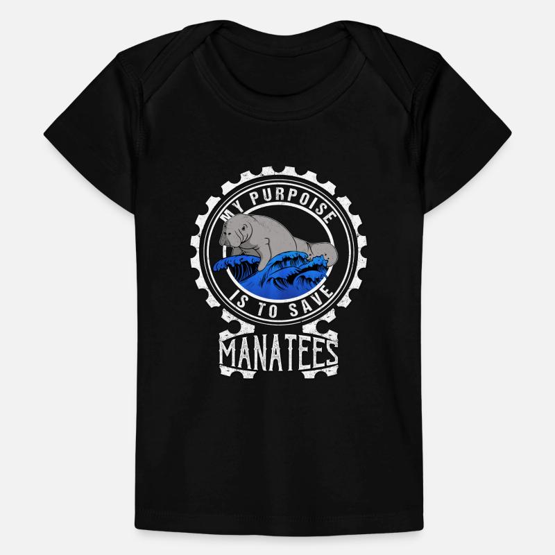 Manatee Manatee Manti Floaty Kartoffeln Baby Premium Organic T-Shirt
