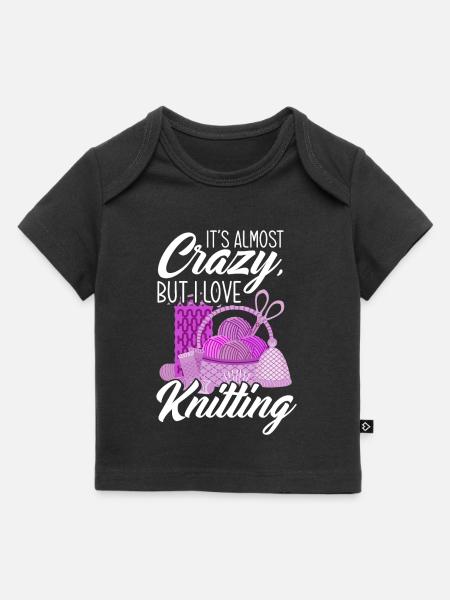 Stricken Hobby - Baby Premium Organic T-Shirt - Schwarz