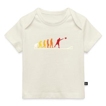Évolution du trou de maïs - T-shirt Premium bébé bio - marine foncé - Devant