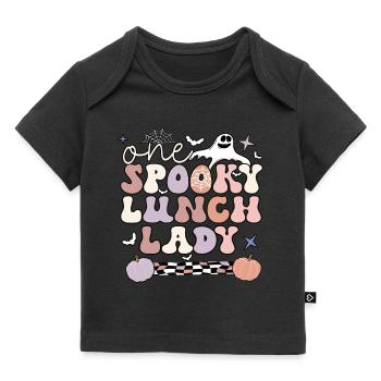 Lunch Lady Halloween School Cafeteria Lady Worker - Baby Premium Organic T-shirt - black - Front