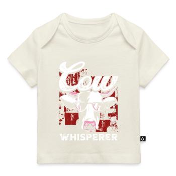 Cool cow whisperer - Baby Premium Organic T-shirt - dark navy - Front