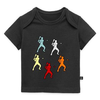 Hurling sportspiel - Baby Premium Organic T-Shirt - Schwarz - Vorne