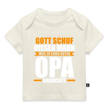 Großvater Großpapa Opi Opa - Baby Premium Organic T-Shirt - Dunkelnavy - Vorne