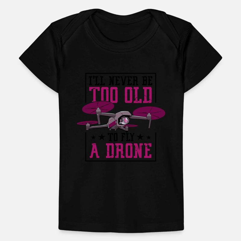 Quadcopter FPV RC Avion Quad Pilotes T-shirt Premium bébé bio