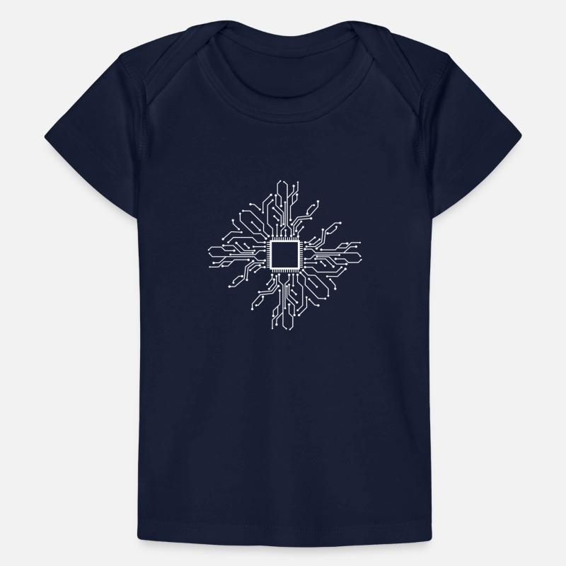 Computer PCB IT Computer Science CPU Baby Premium Organic T-shirt