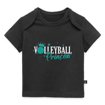 Volleybal Princess Sport Bal Sport Sport - Baby Premium t-shirt biologisch - zwart - Voor