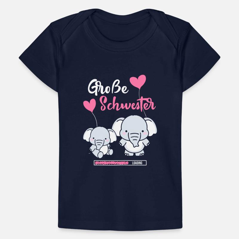 Große Schwester Lädt Baby Premium Organic T-Shirt