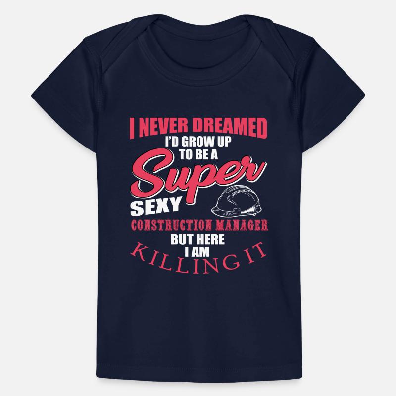Conception du gestionnaire de site T-shirt Premium bébé bio
