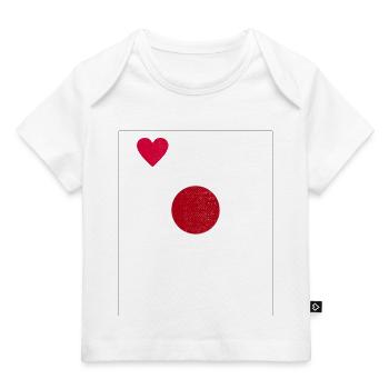 Drapeau du Japon - T-shirt Premium bébé bio - marine foncé - Devant