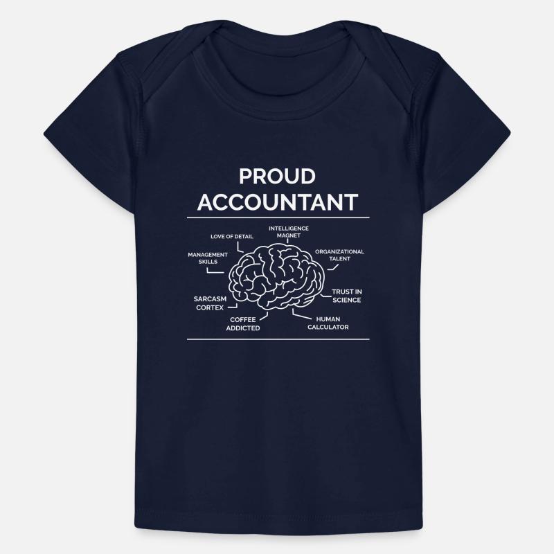 Comptable Comptabilité T-shirt Premium bébé bio