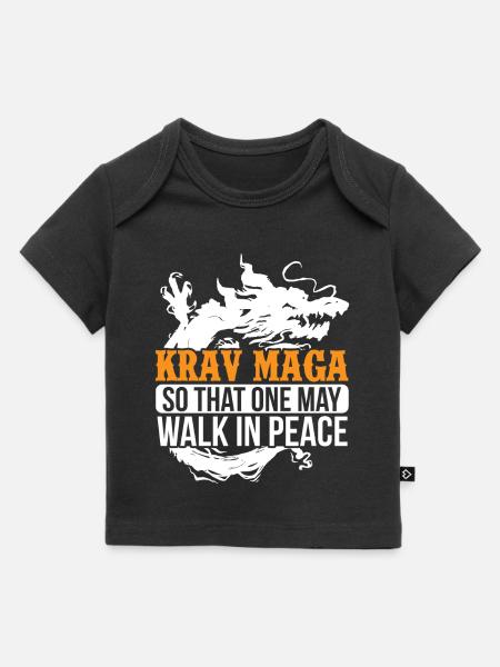 Krav Maga Apparel Israeli Self - Baby Premium Organic T-shirt - black