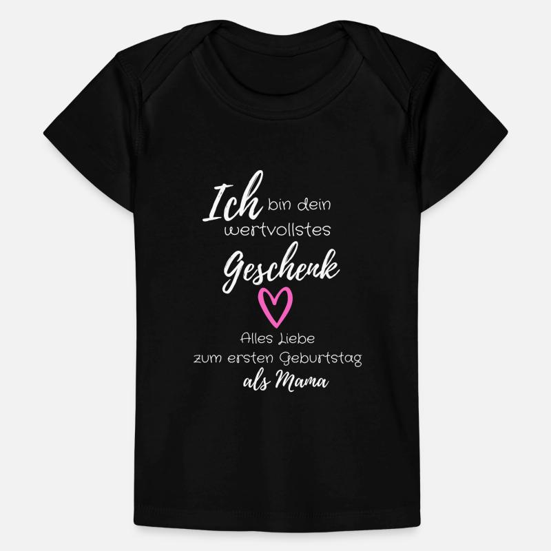 Wertvollstes Geschenk - Erster Geburtstag als Mama Baby Premium Organic T-Shirt