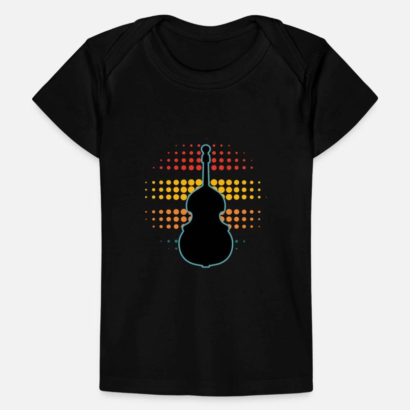 Contrebasse T-shirt Premium bébé bio