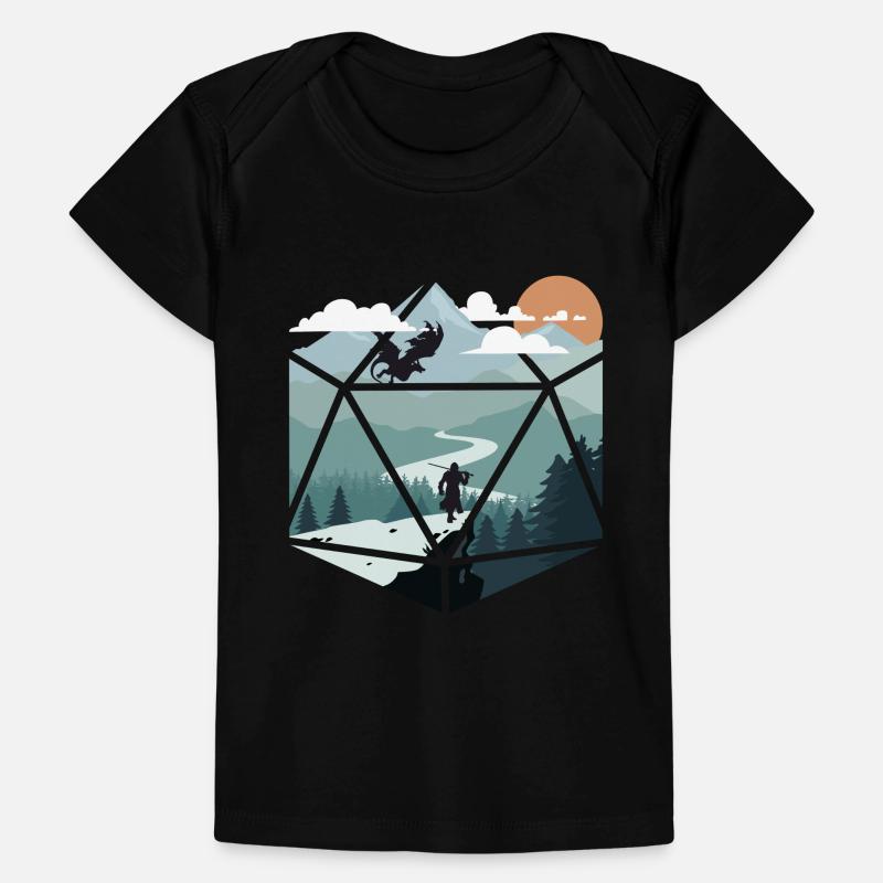 RPG-RPG-Tabletop-Rollenspiele Gamer-Rollenspiel Baby Premium Organic T-Shirt