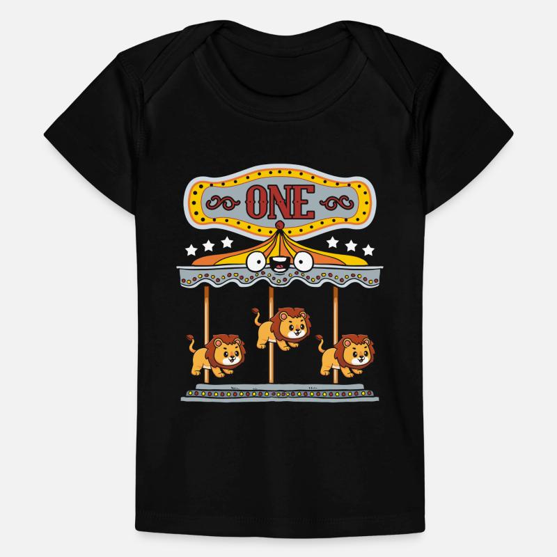 Festa di compleanno carosello T-shirt Premium neonato bio
