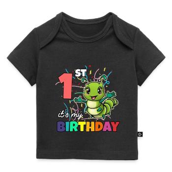 Chenille - T-shirt Premium bébé bio - noir - Devant