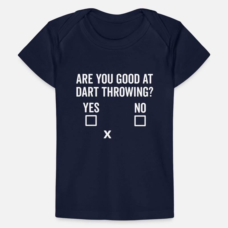 Funny Dart Throwing Game Throwing Darts Sarcasm Baby Premium Organic T-shirt
