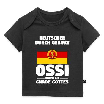 Ostdeutschland Ossi Deutschland DDR - Baby Premium Organic T-Shirt - Schwarz - Vorne