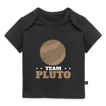 Team Pluto Awesome Dwarf Planet Astronomy - Baby Premium Organic T-shirt - black - Front