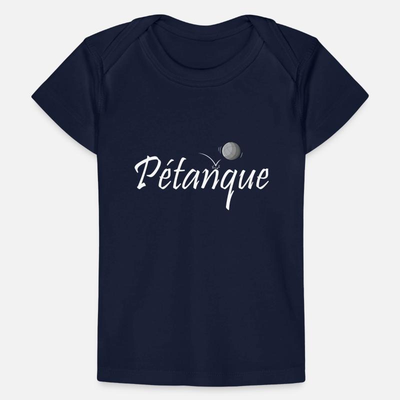 Jeu de pétanque Boule Set Boccia T-shirt Premium bébé bio