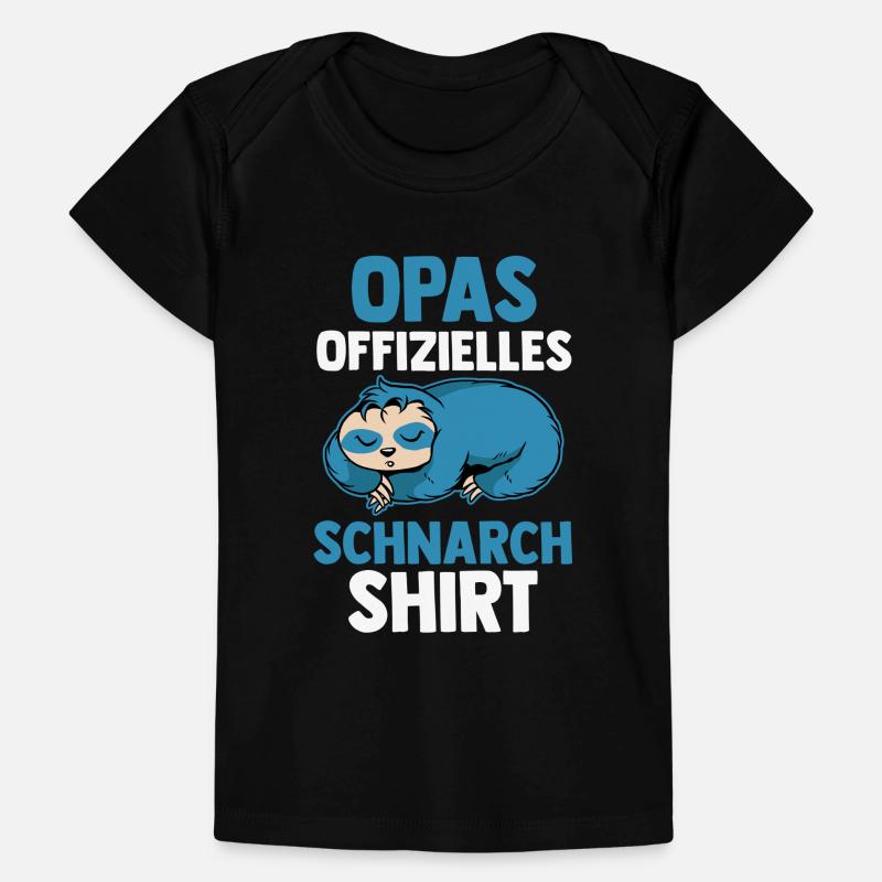 Le ronflement officiel de Koala Papa T-shirt Premium bébé bio