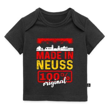 Neuss - Baby Premium Organic T-Shirt - Schwarz - Vorne