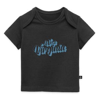 West Virginia USA America State - Baby Premium Organic T-shirt - black - Front