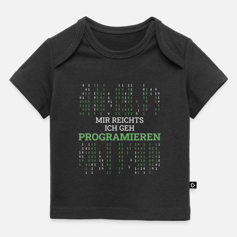Entwickler Coder Programmierer Lustig - Baby Premium Organic T-Shirt - Schwarz