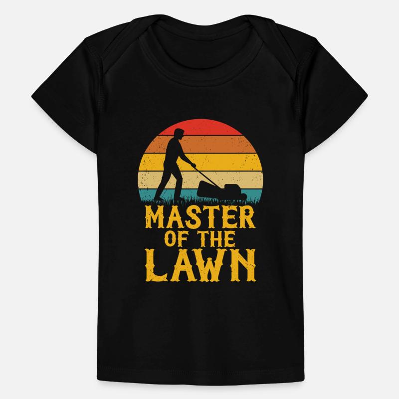 Mowing Baby Premium Organic T-shirt