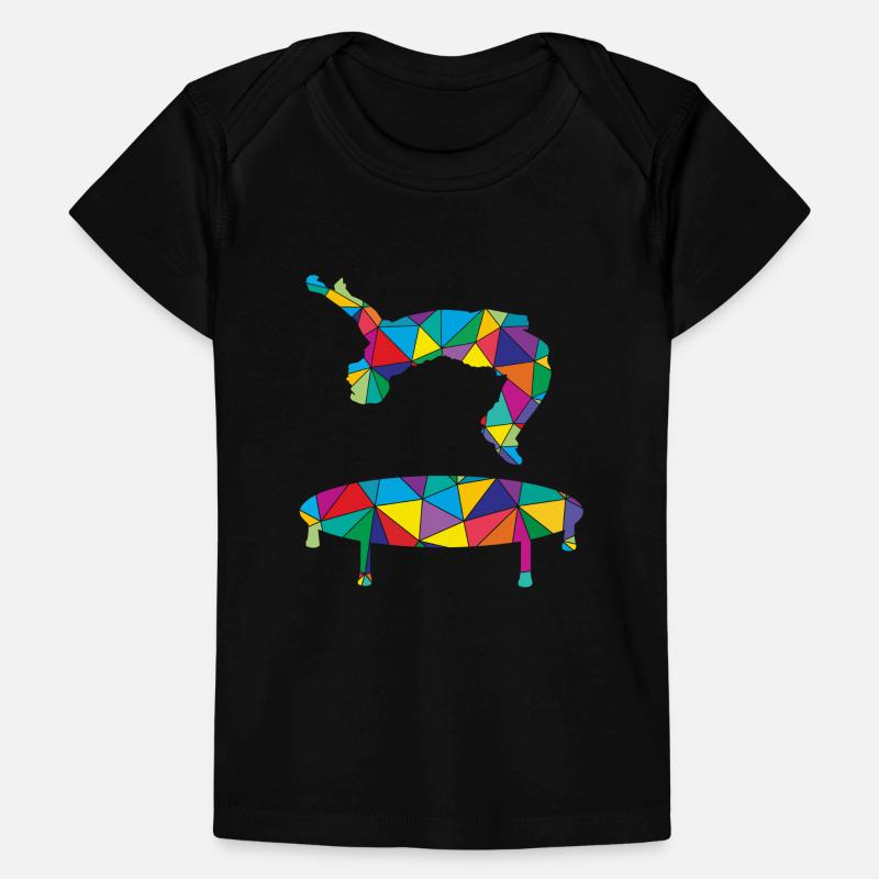 Trampoline Polygon T-shirt Premium bébé bio