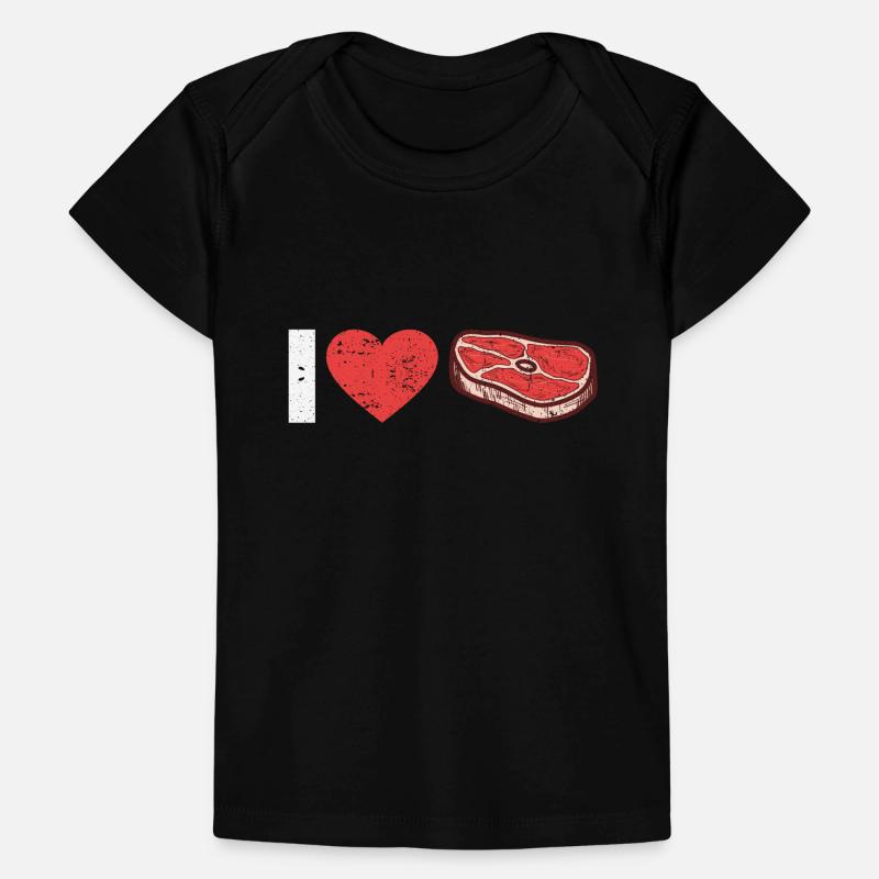 Steak Baby Premium Organic T-shirt