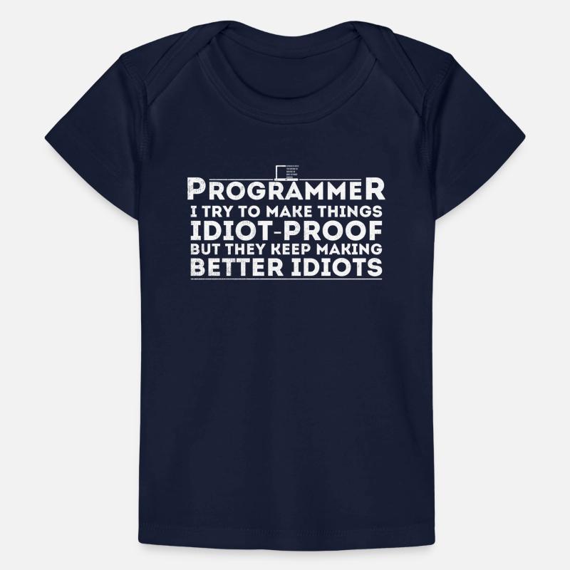 Lustiger Programmierer Humor Computer Coder Programmierung Baby Premium Organic T-Shirt